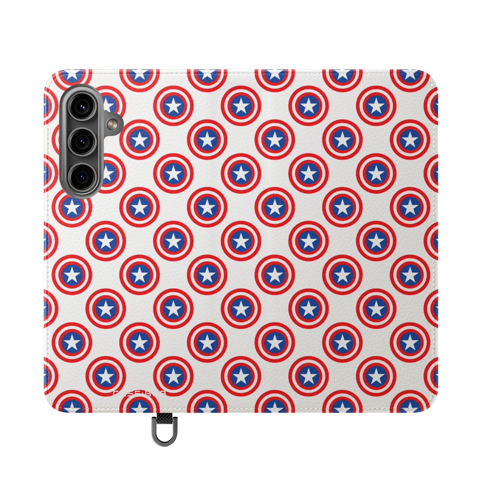 Star Shield Pattern - Samsung S24 Case - Wallet
