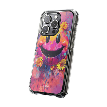 Joyful Smile Blooms iPhone Case - Impact