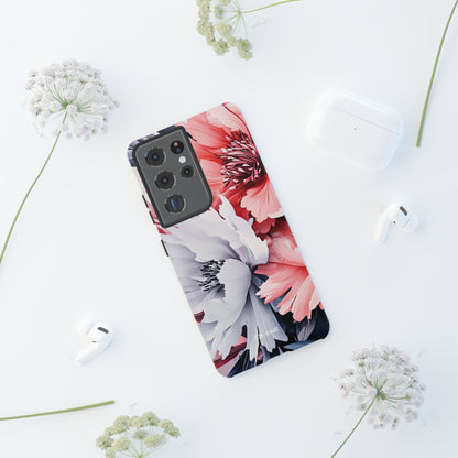 Digital Floral Elegance - Samsung Case