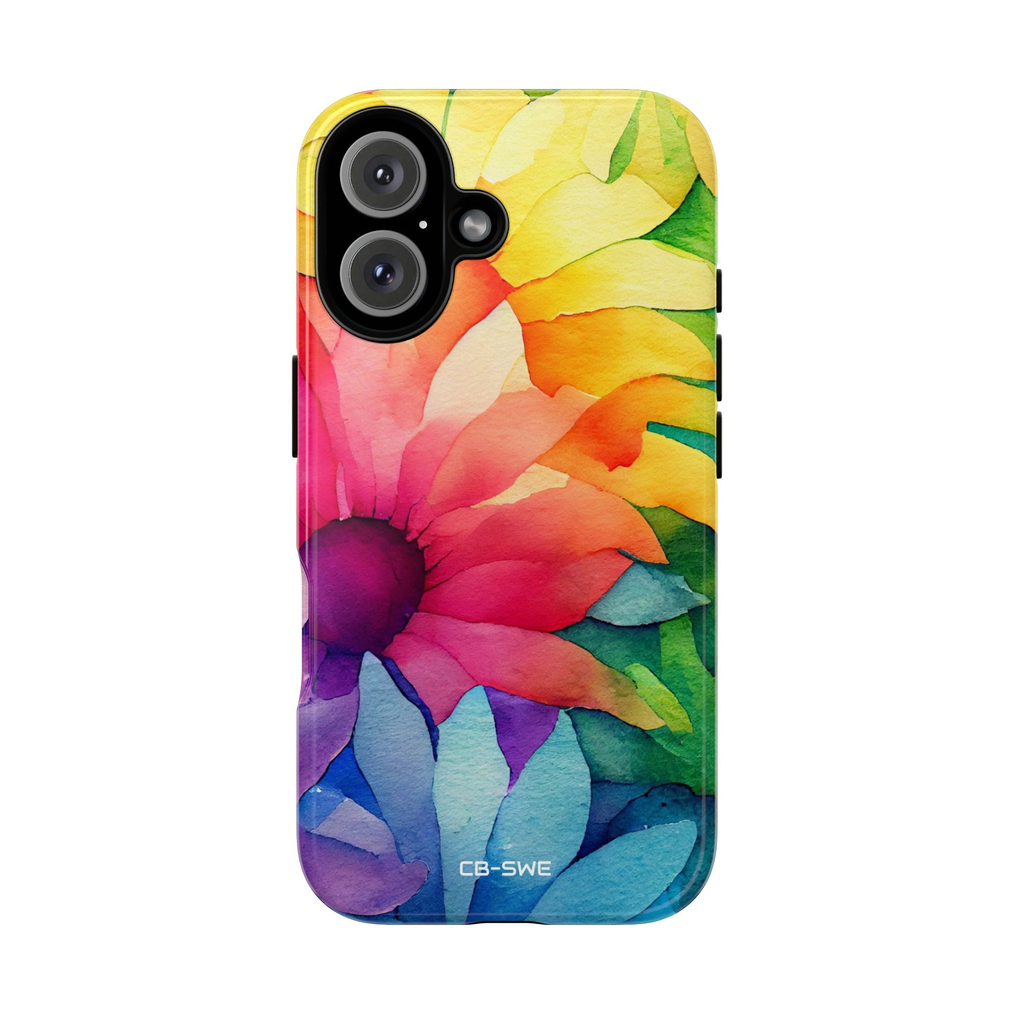 Vibrant Floral Symphony - iPhone Case