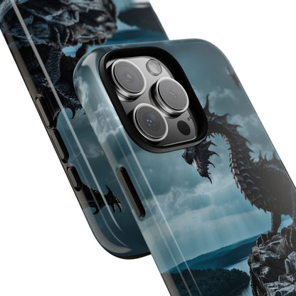Dragon Soars Moonlight - iPhone Case