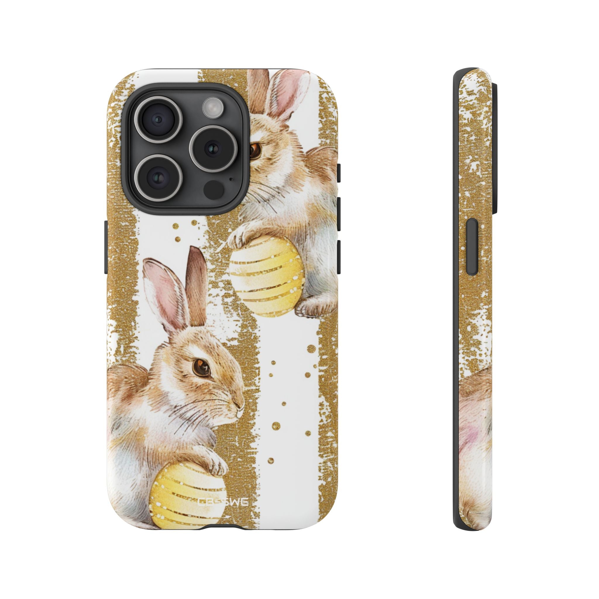 Bunnies Hold Eggs - iPhone Case