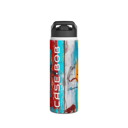 Neon Skull Chaos - Stainless Steel Water Bottle