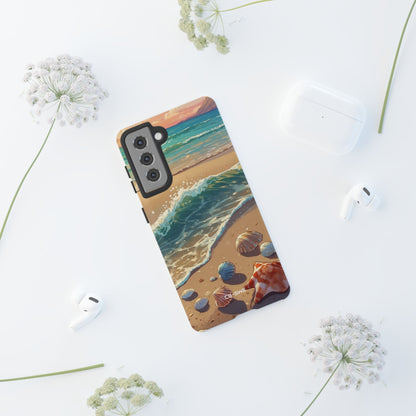 Seashells Kiss Shore - Samsung Case