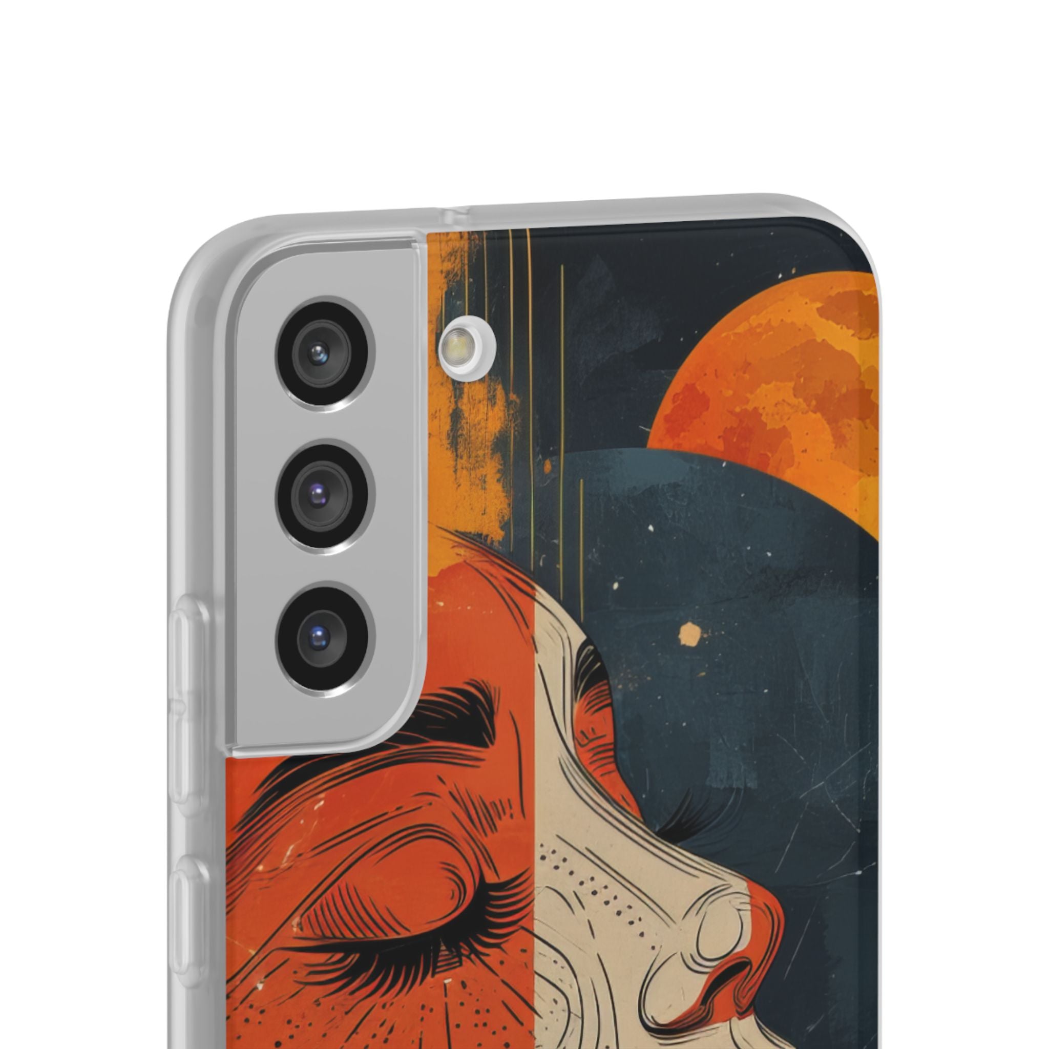 Celestial Duality | Flexible Phone Case for Samsung Galaxy