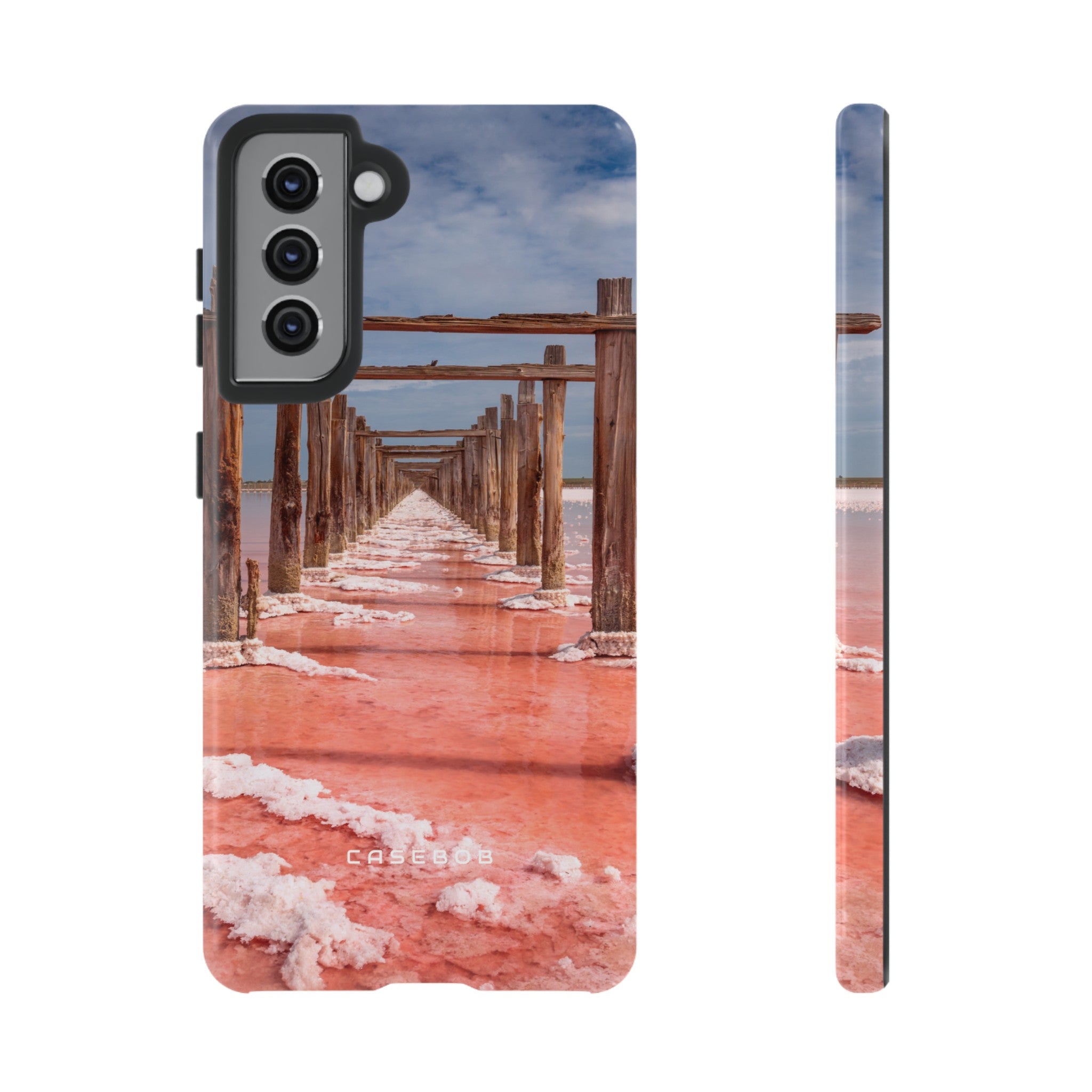 Pink Salt Lake - Protective Phone Case