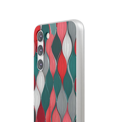 Leaf Cascade Teal Samsung S23 Plus Case - Soft