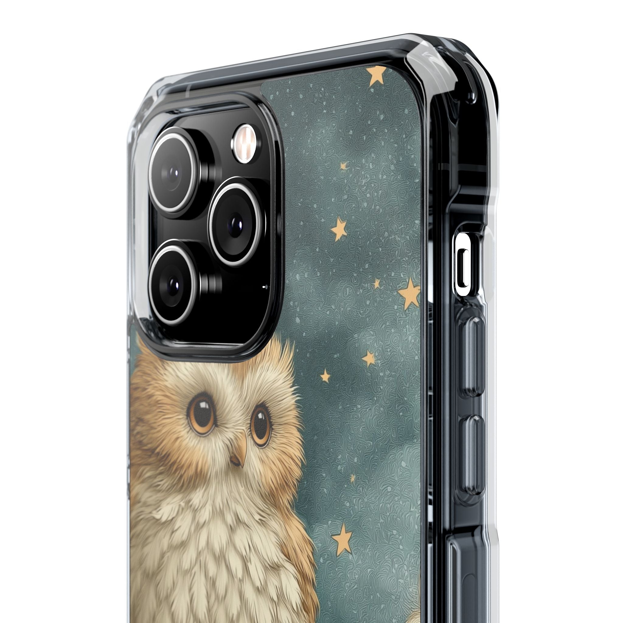Owls Nestle Moon iPhone Case - Impact