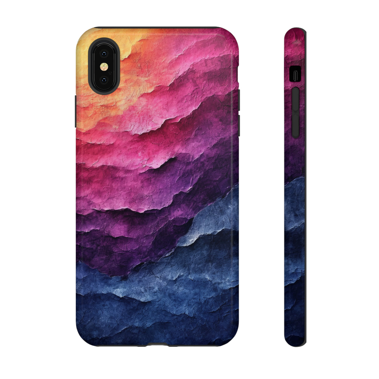 Pastel Wave Symphony - Protective Phone Case