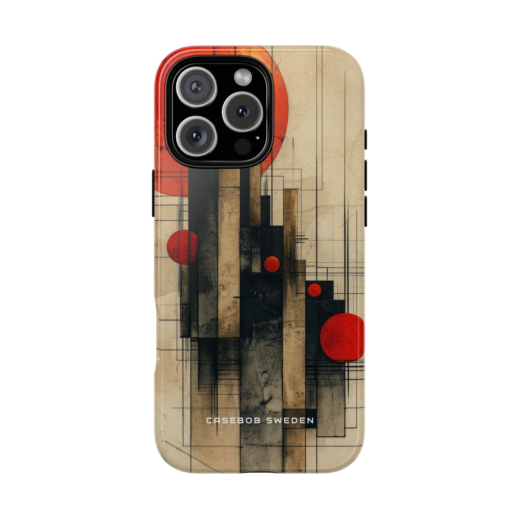 Vintage Geometric Harmony iPhone 16 - Tough Phone Case