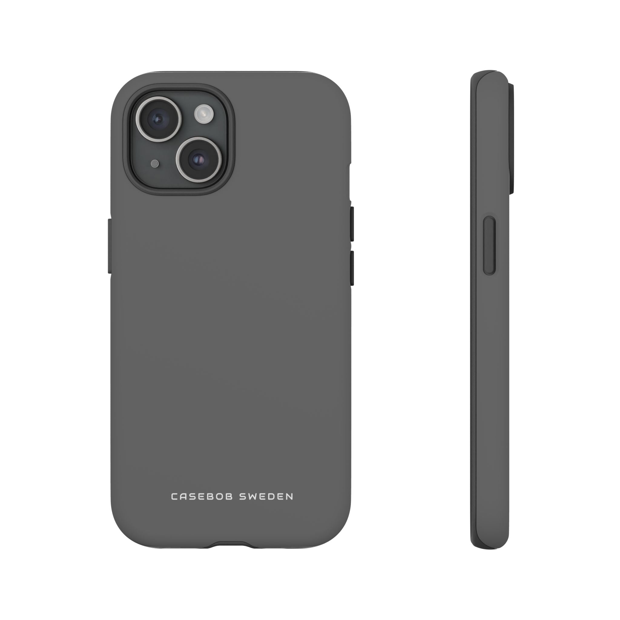 Dim Gray iPhone 15 - Tough Phone Case