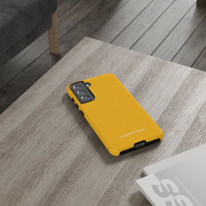 Amber Yellow - Tough Samsung S21 Phone Case