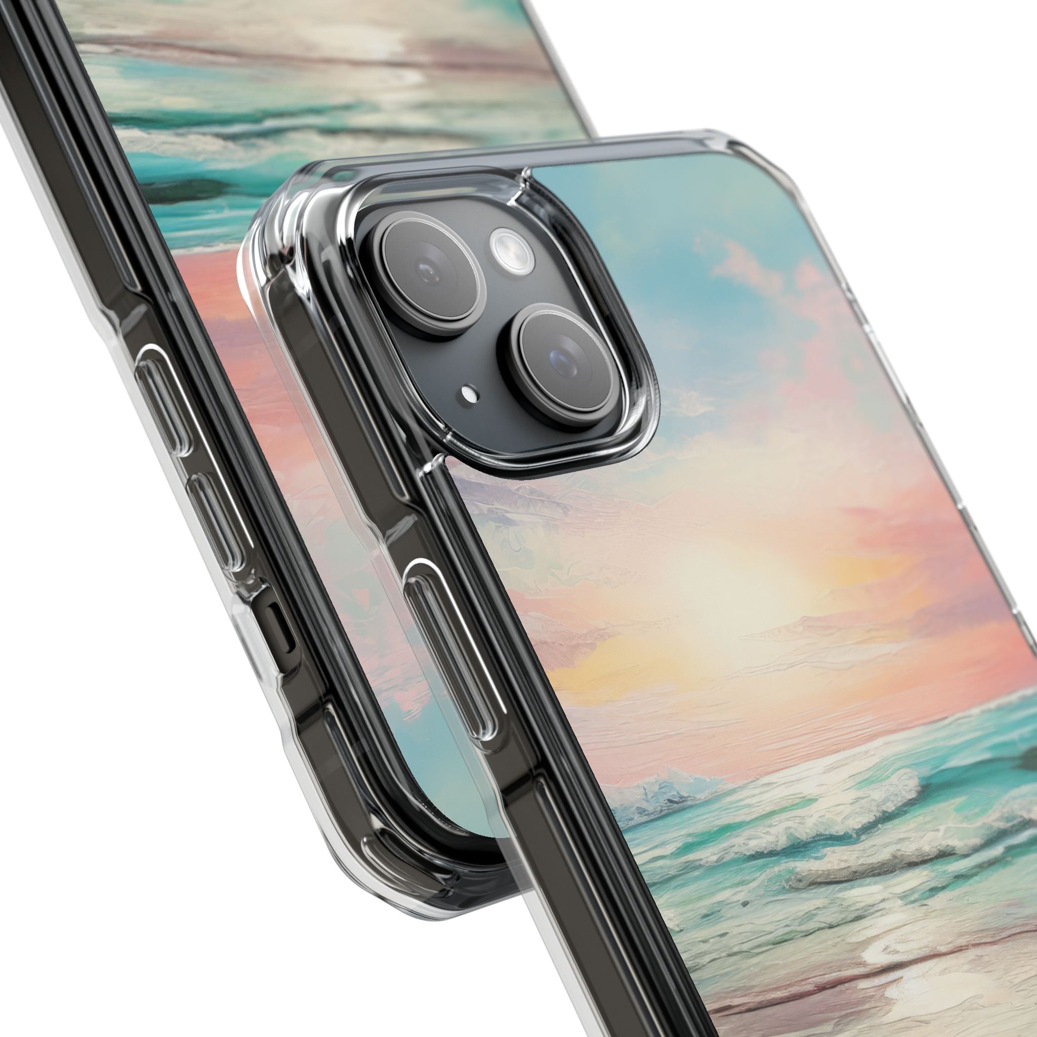 Waves Glistening Softly iPhone Case - Impact