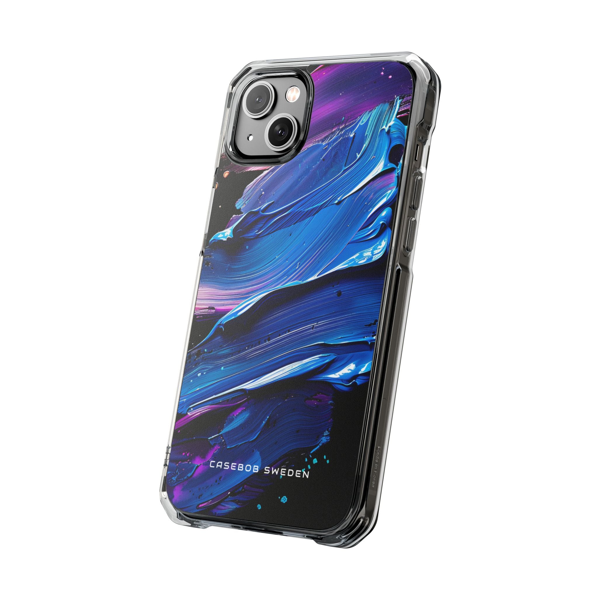 Ethereal Energy Flow iPhone 14 - Clear Impact Phone Case