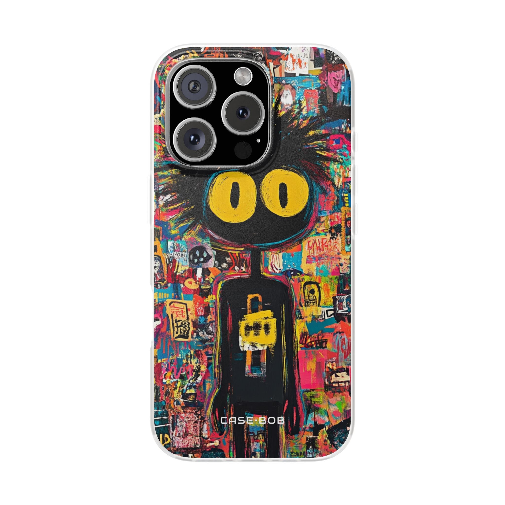 Spiky Shadow iPhone 16 Pro Case - Soft