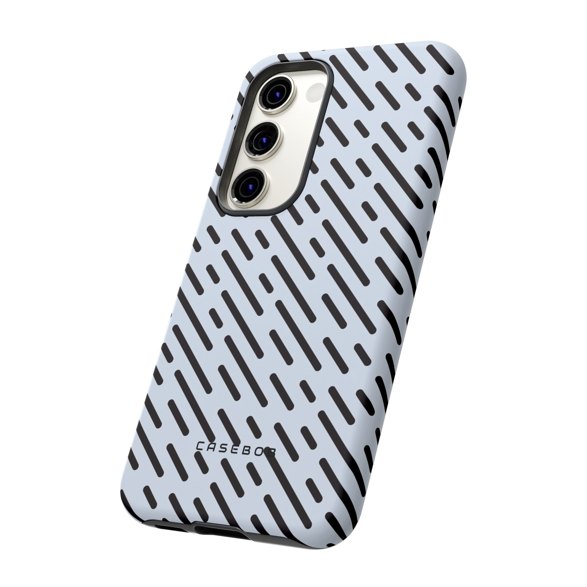 Monochrome Dash - Protective Phone Case