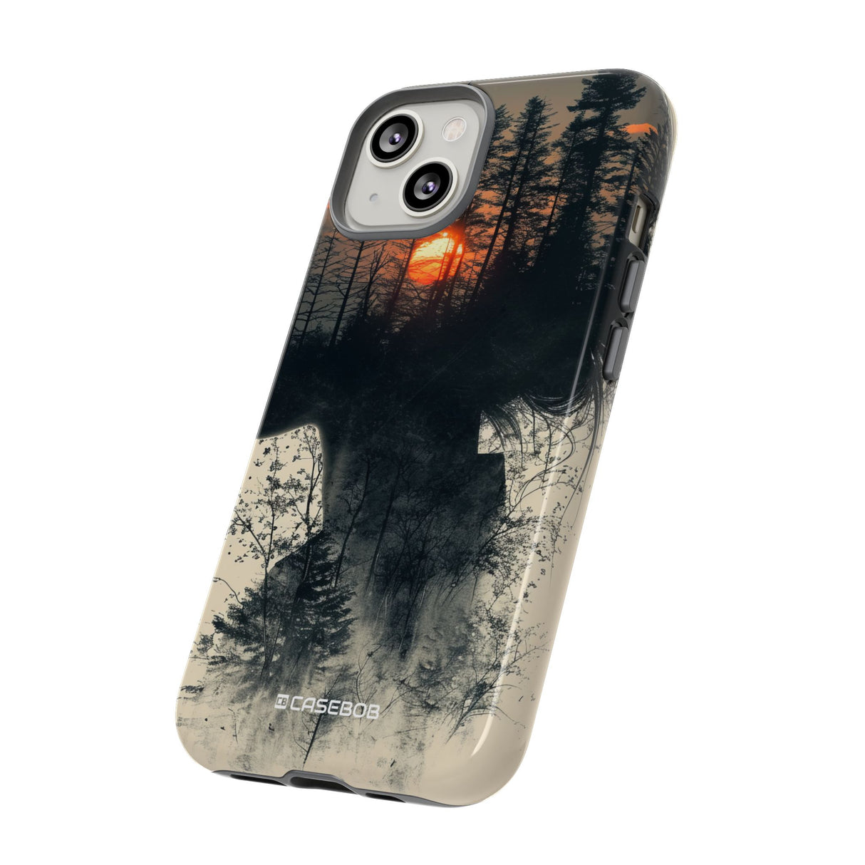 Tranquil Silhouette | Protective Phone Case for iPhone