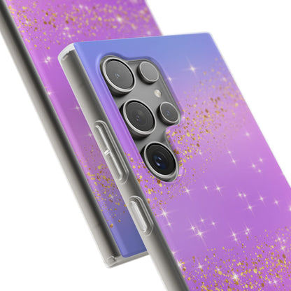 Golden Glide Samsung S24 Ultra Case - Soft