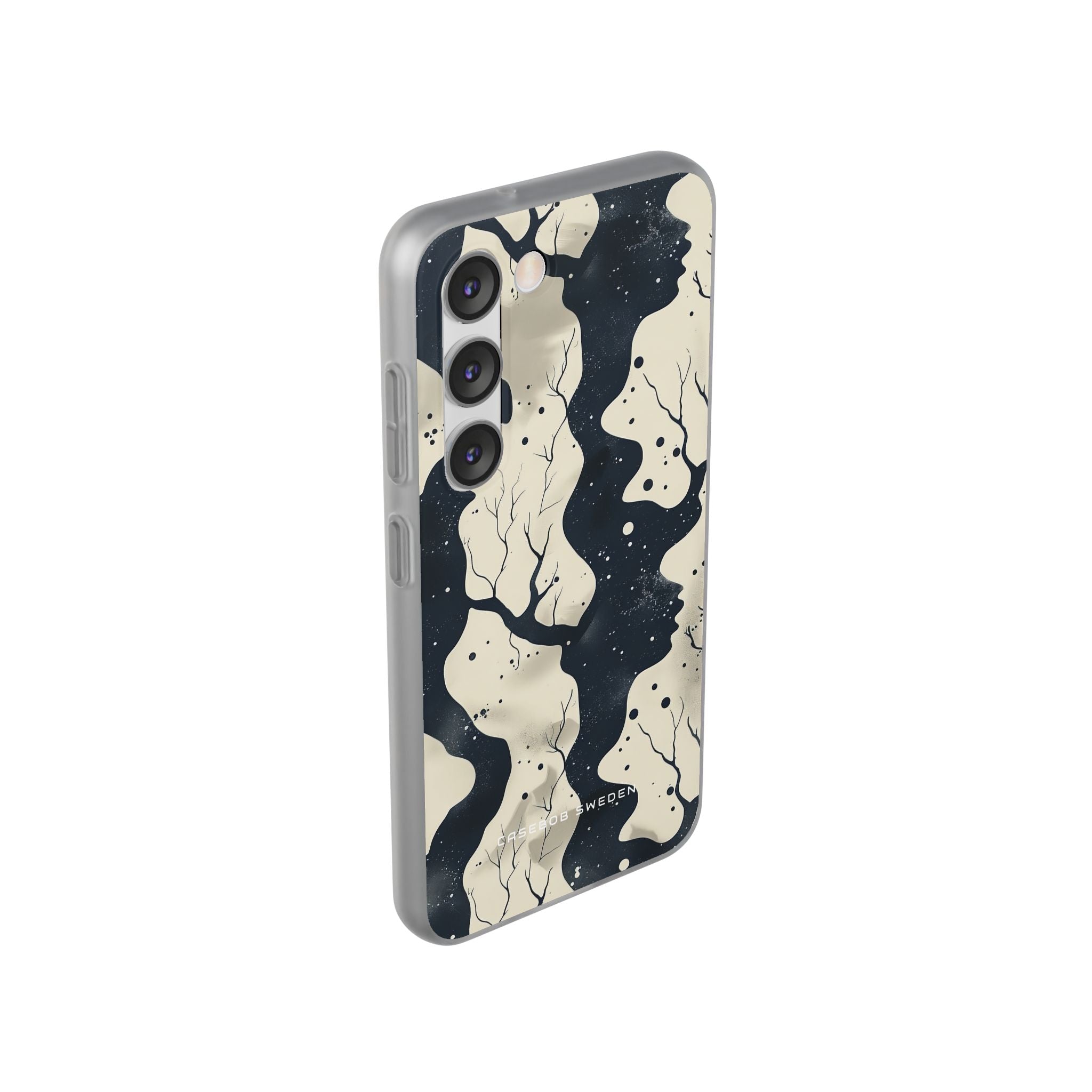 Organic Fluid Silhouettes with Cosmic Depth Samsung S23 - Flexi Phone Case