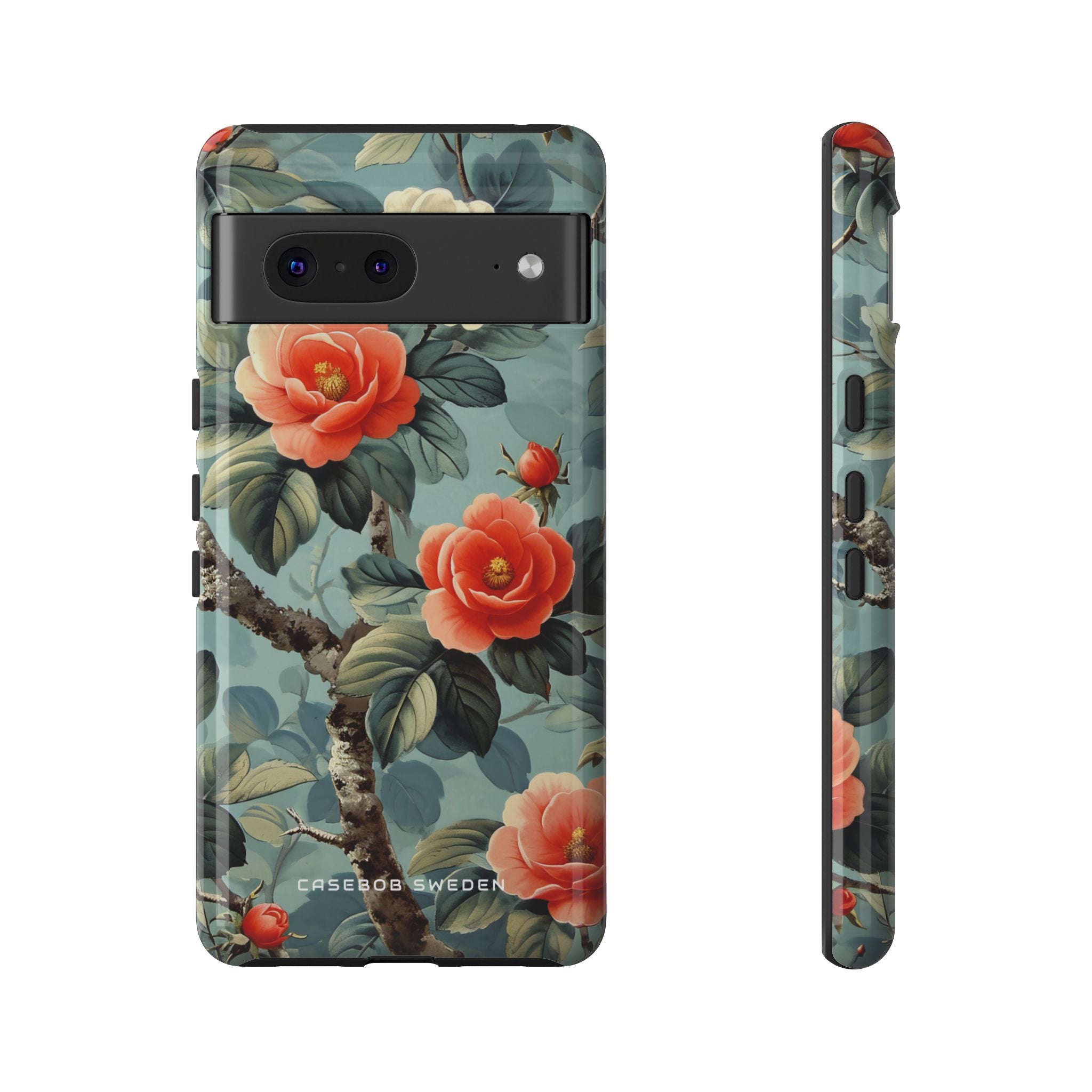 Vintage Floral Romance Google Pixel 7 - Tough Phone Case