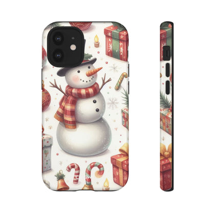 Snowman Welcomes Joy - iPhone Case