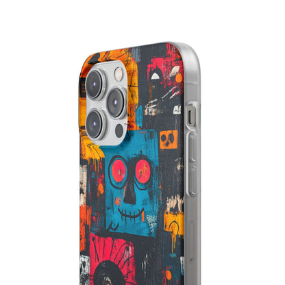 Blue Stitch Smile iPhone 14 Pro Max Case - Soft