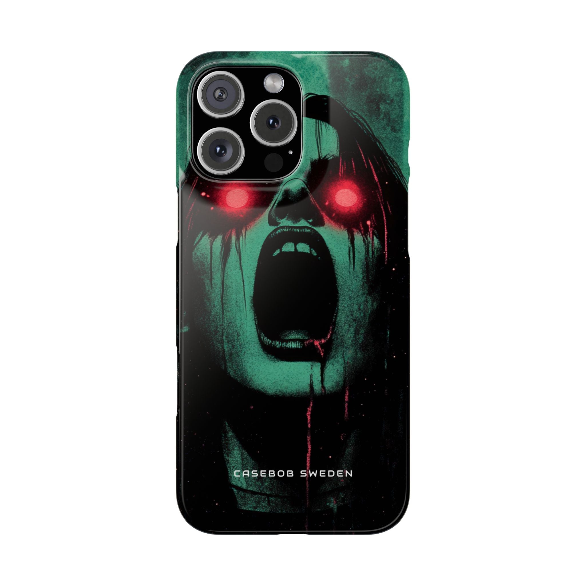 Haunting Glow of Gothic Eyes iPhone 16 - Slim Phone Case