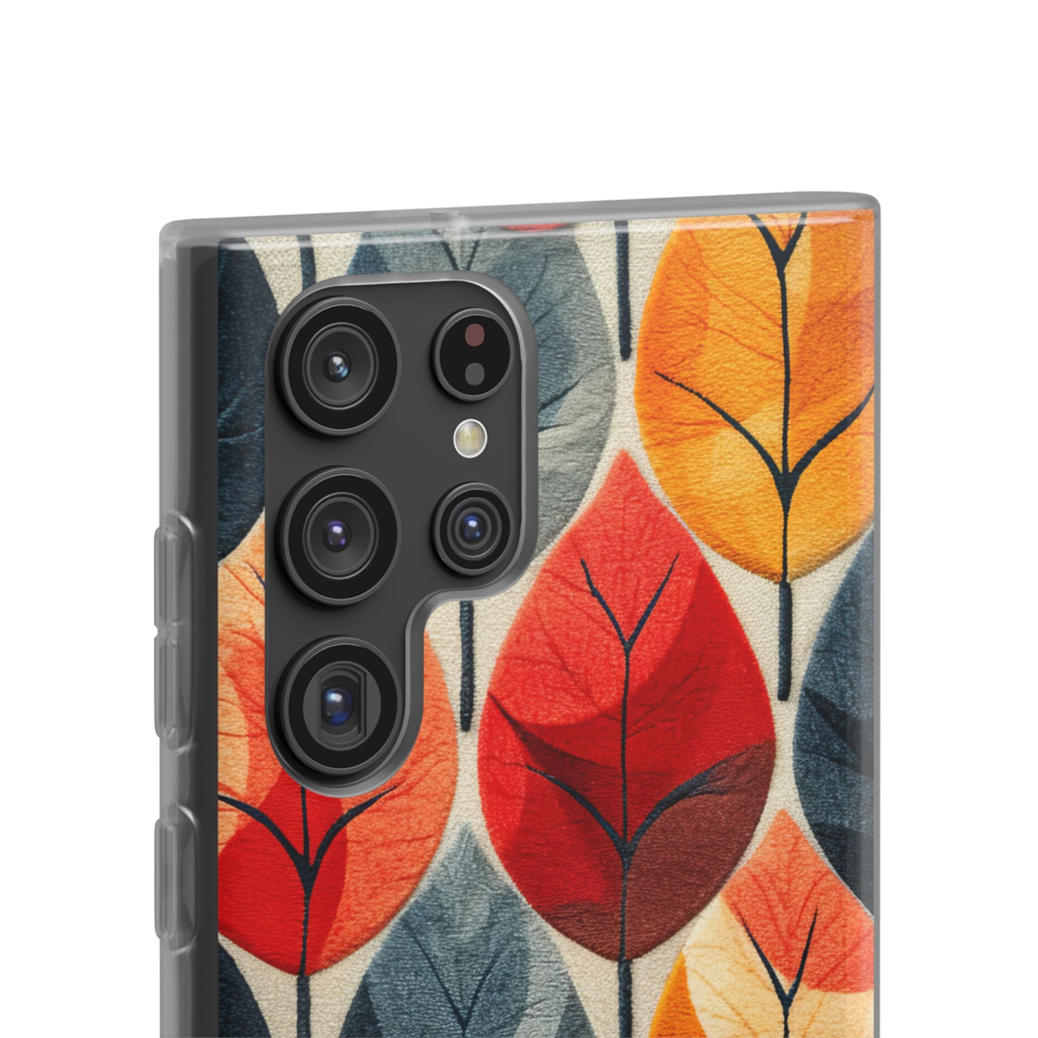 Autumn Leaf Design - Flexi Samsung S22 Phone Case