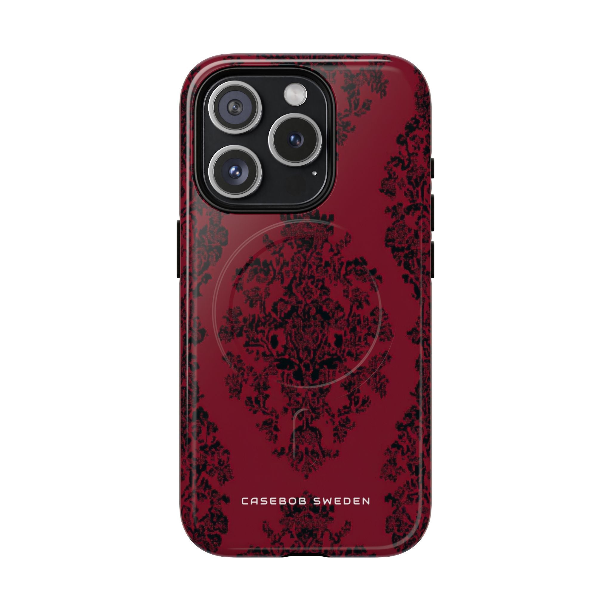 Gothic Crimson Elegance iPhone 15 | Tough+ Phone Case