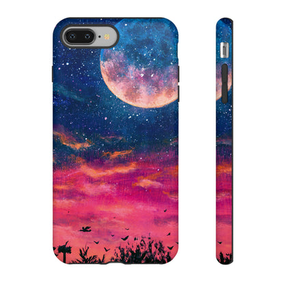 Oil painting - Big Planet - Protective Phone Case