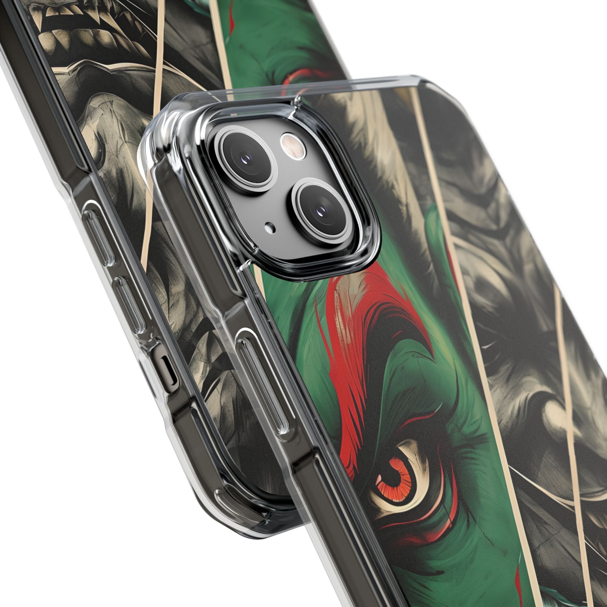Demonic Panels Clash iPhone Case - Impact