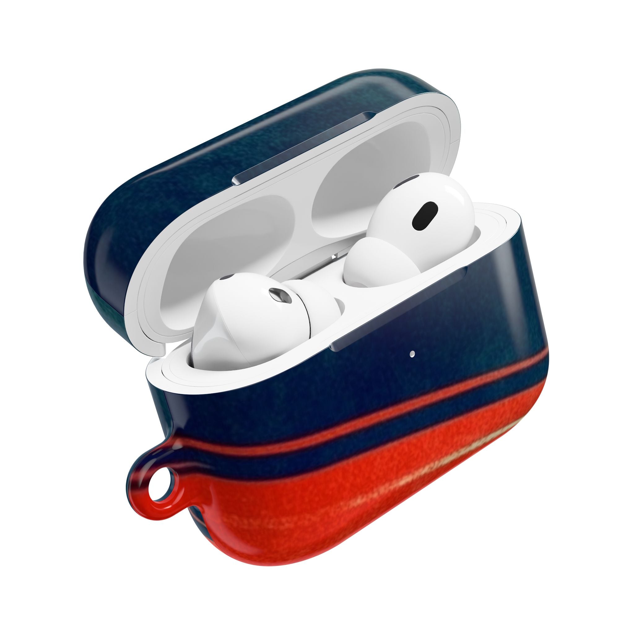 Navy Streak - AirPods Case
