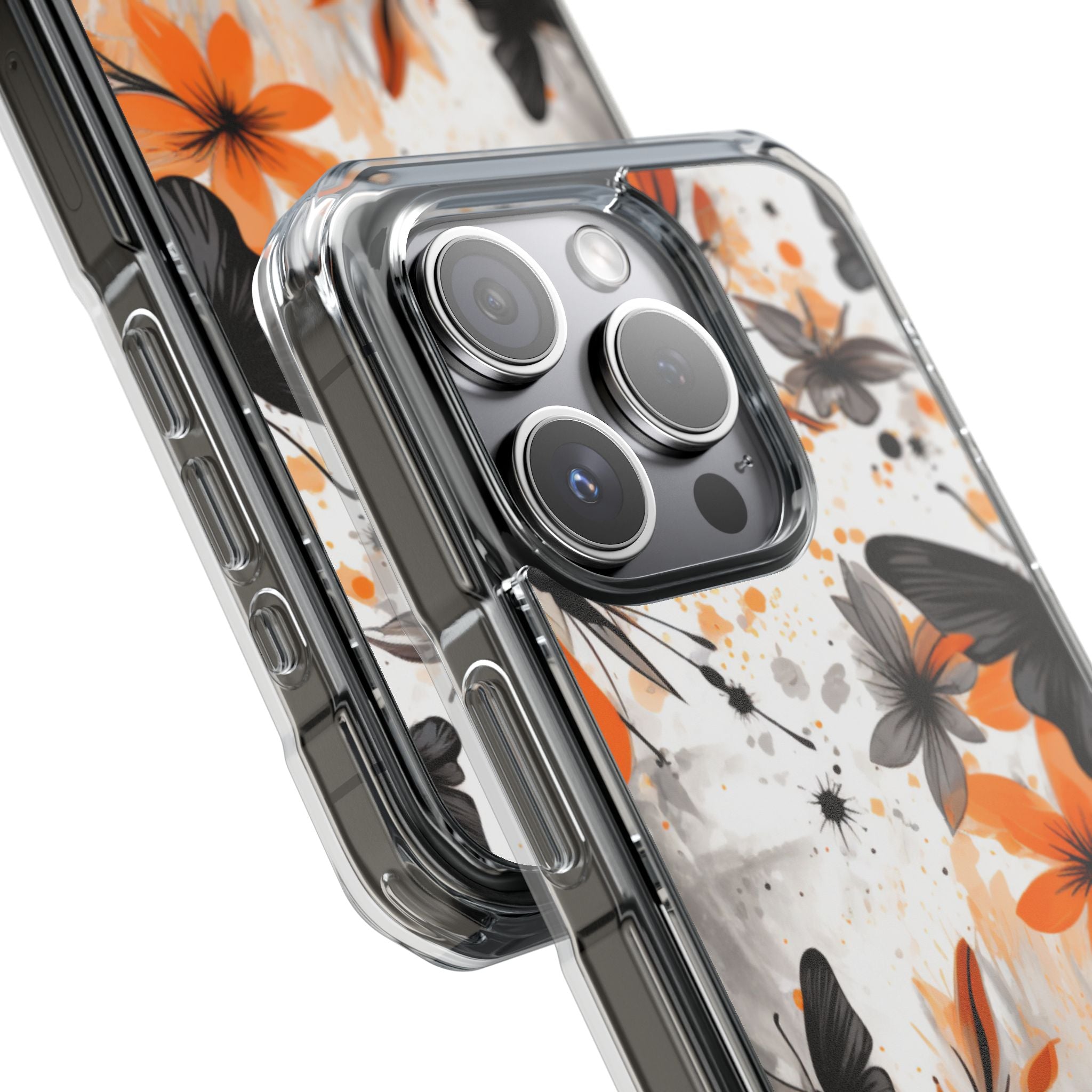 Vibrant Floral Dance iPhone Case - Impact