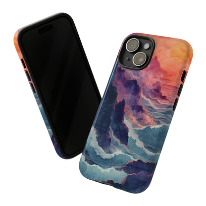 Tranquil Cliffside Views - Protective Phone Case