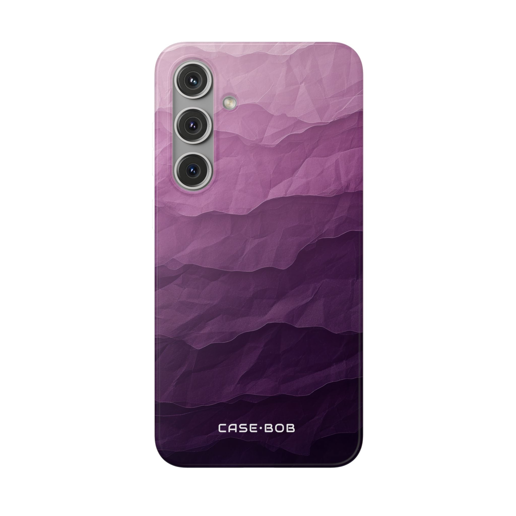 Purple Wave Layers Samsung S24 Plus Case - Soft