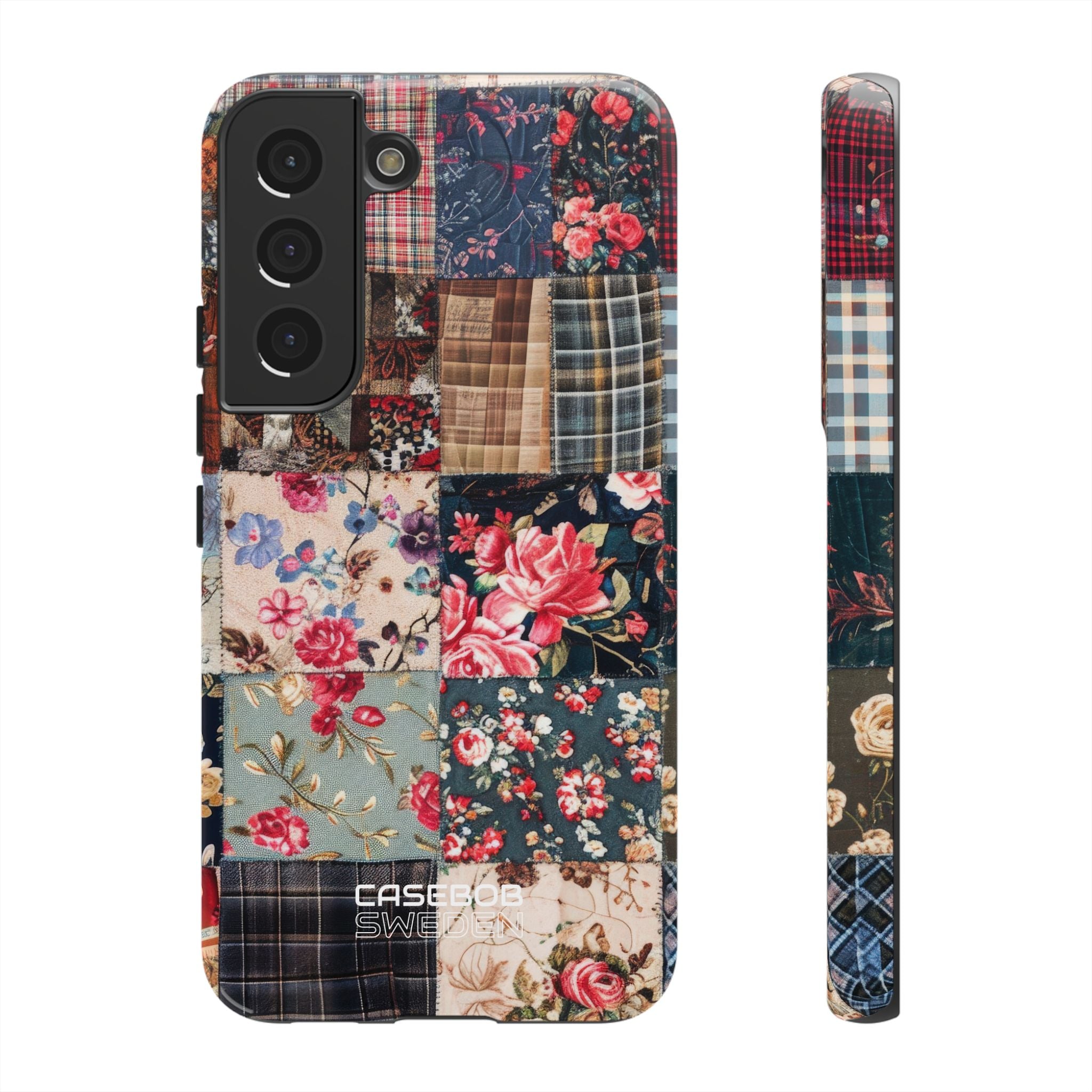 Patchwork Floral Quilt  Samsung S22 - Tough