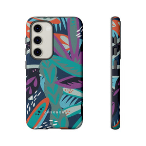 Tropical Leaf Moz - Protective Phone Case