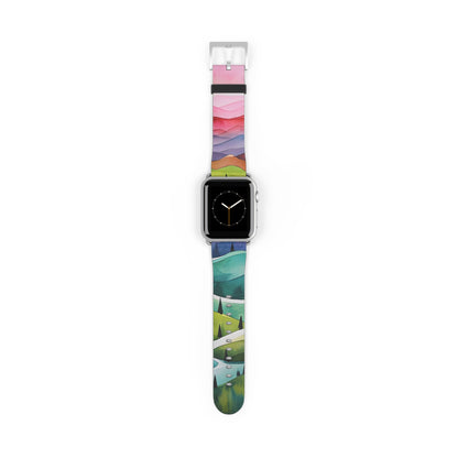White Pathway - Watch Band