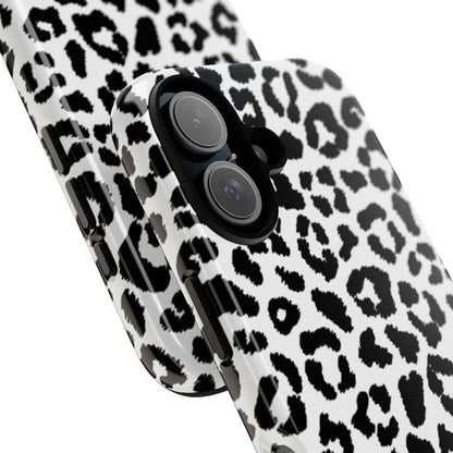 Monochrome Leopard Essence - iPhone Case