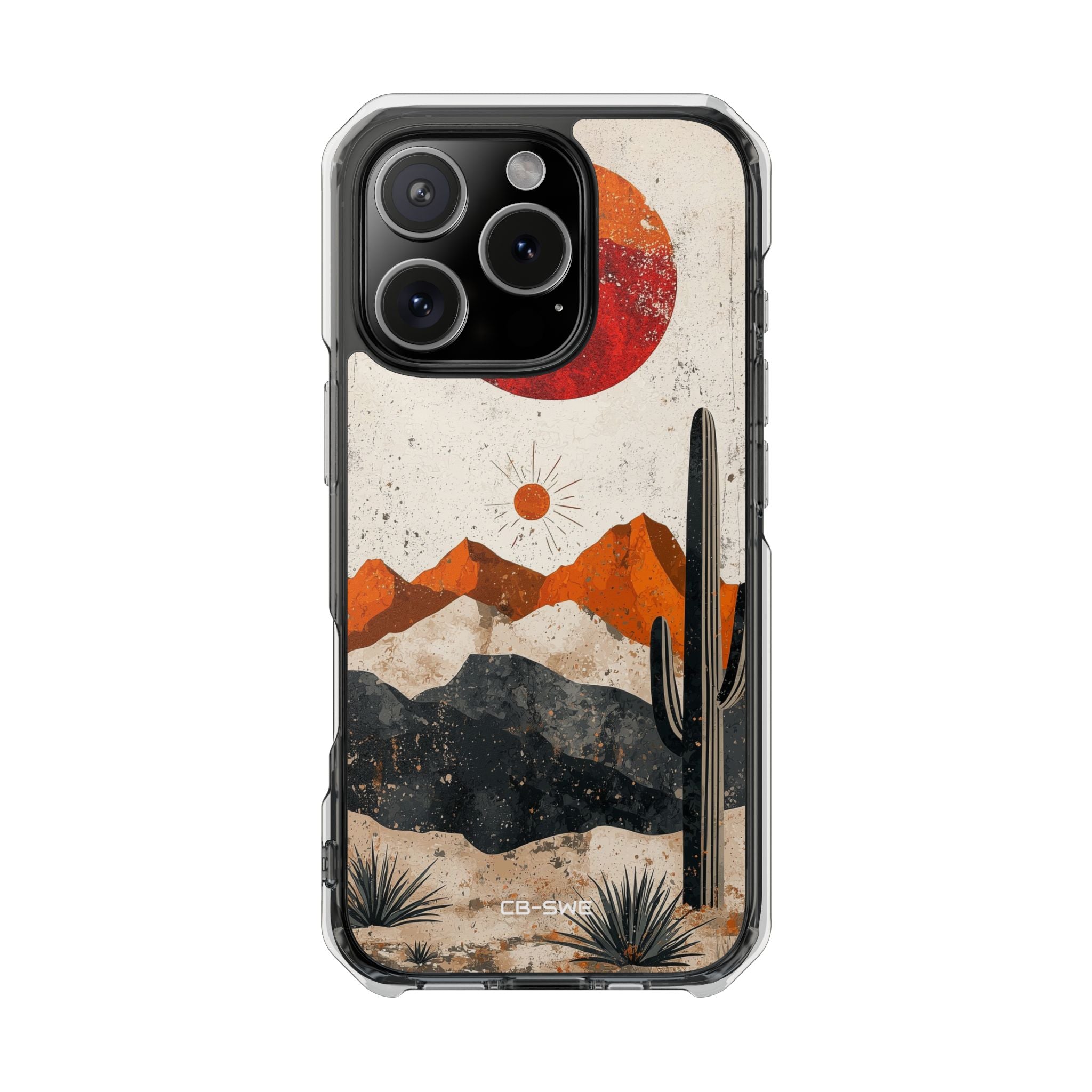 Desert Sun Rises iPhone Case - Impact