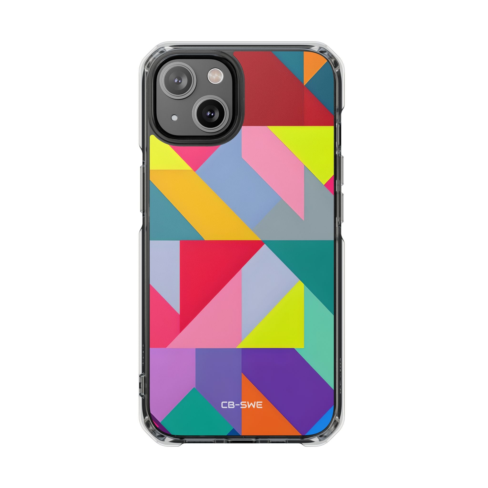 Dynamic Geometric Energy iPhone Case - Impact