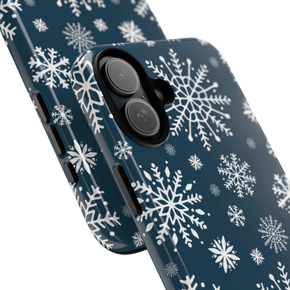 Snowflakes Dance Gracefully - iPhone Case