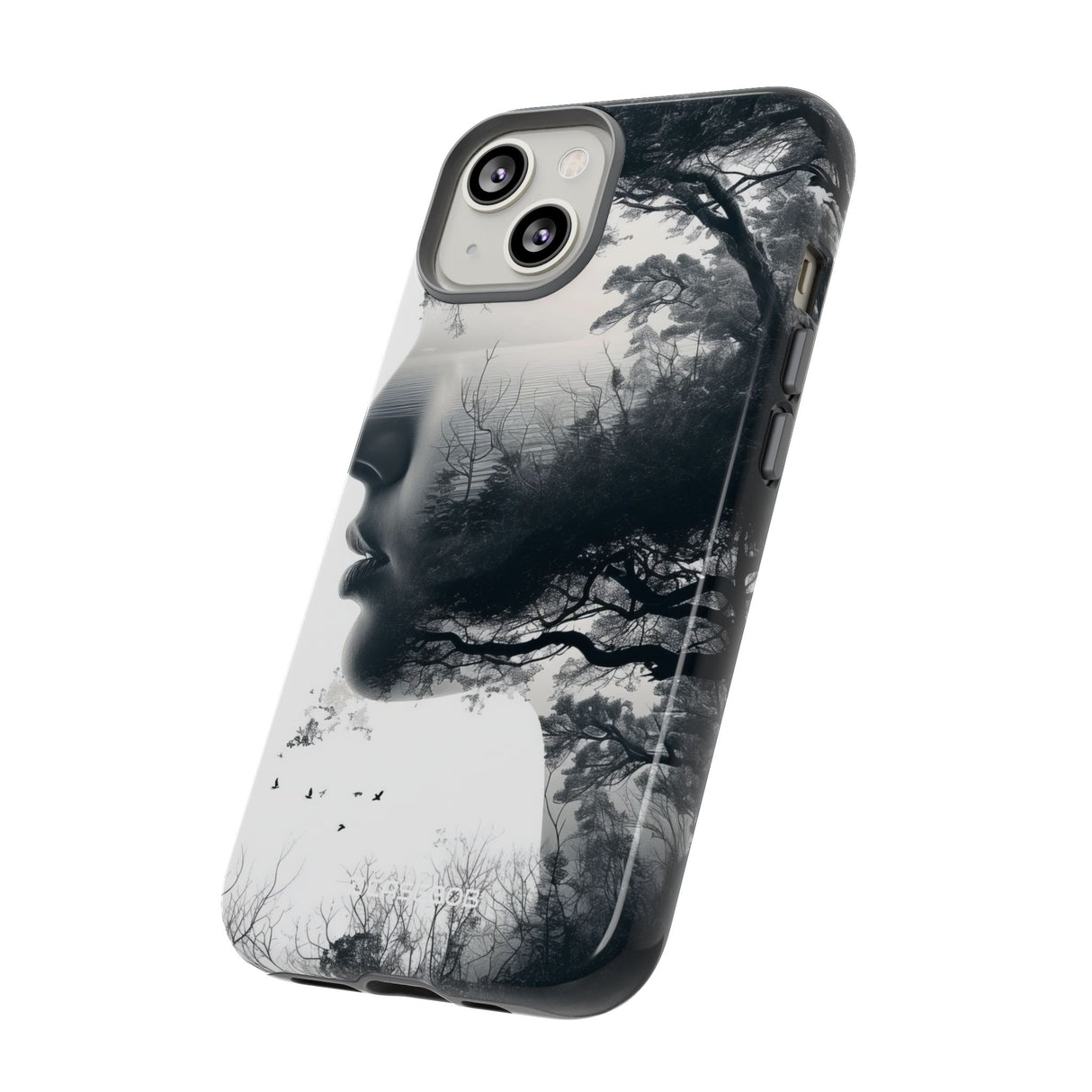 **Nature Silhouette** | Protective Phone Case for iPhone