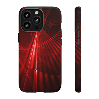 Red Disco Lights - Protective Phone Case