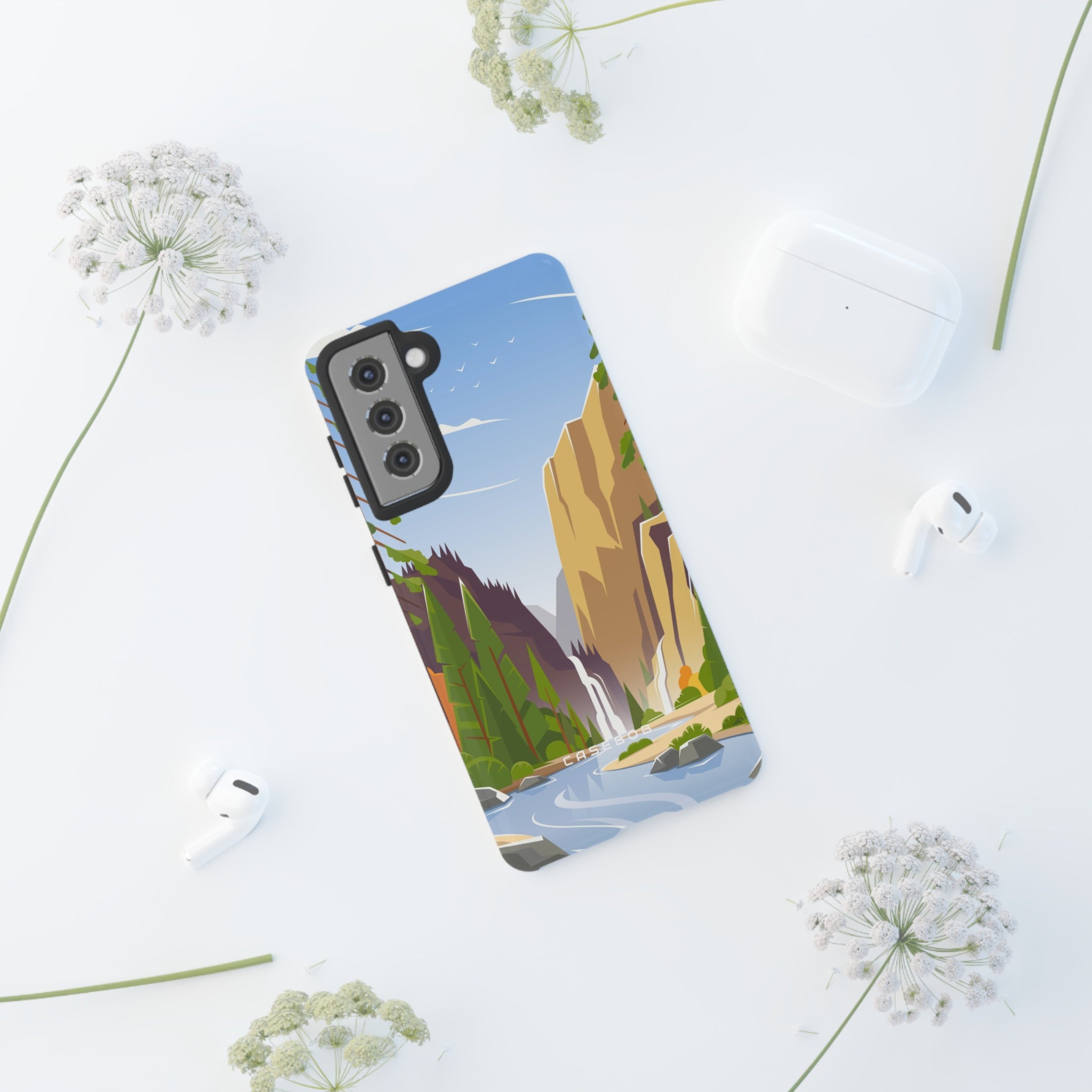 Waterfall at National Park iPhone Case (Protective)