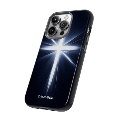Glowing Crossburst iPhone 14 Pro Case - Tough