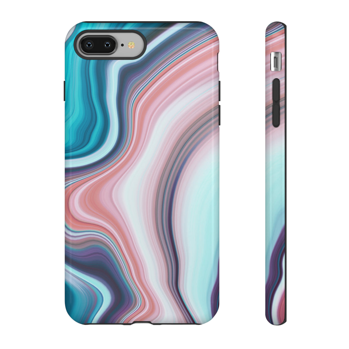 Pink Swirls - Protective Phone Case