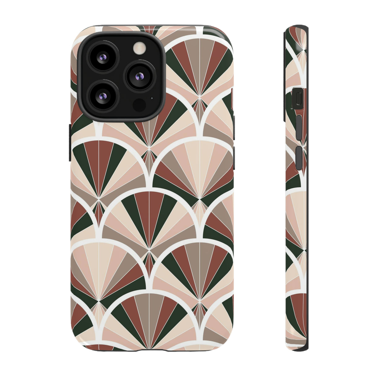 Brown Retro - Protective Phone Case