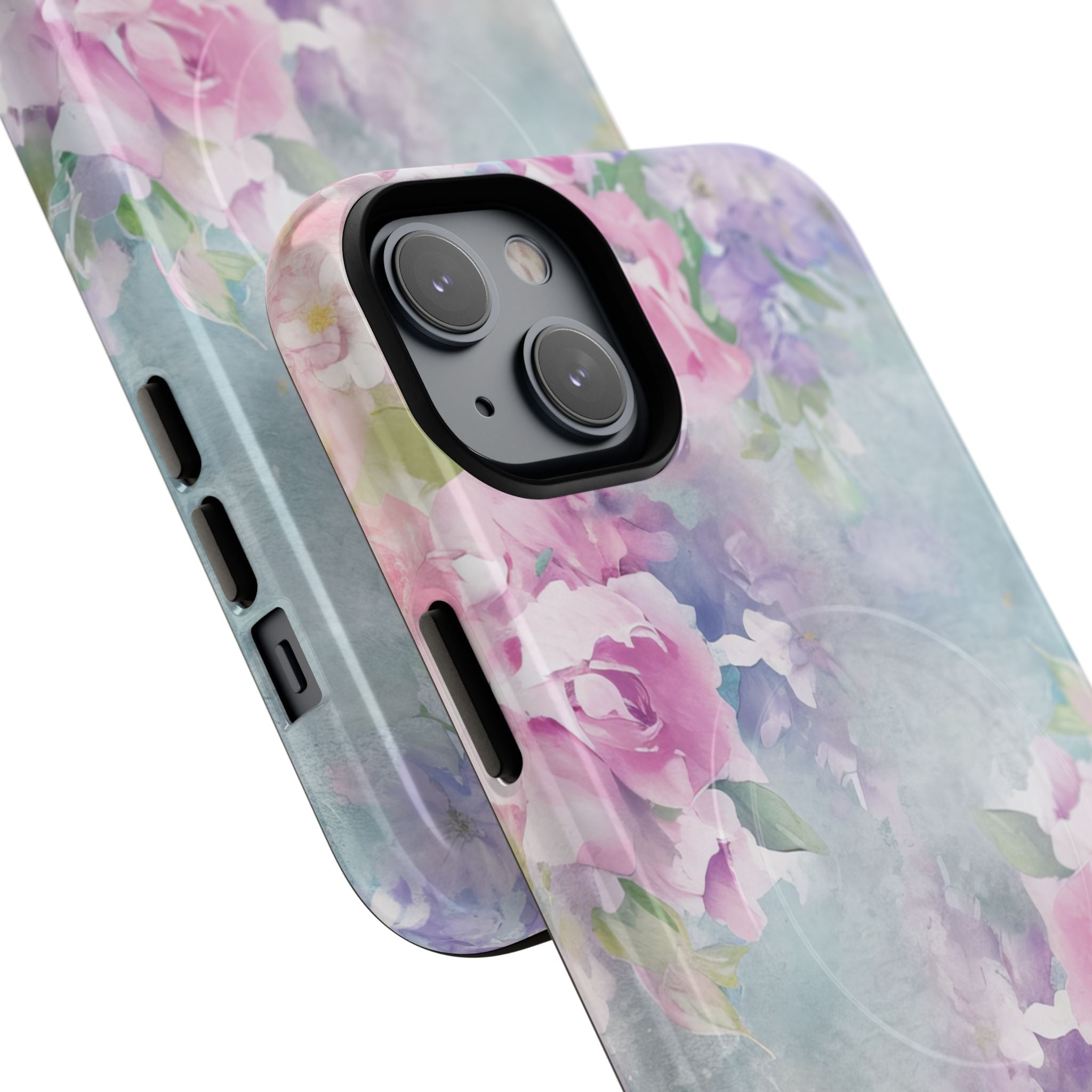 Dreamy Floral Watercolor - Tough + MagSafe® iPhone 14 Phone Case