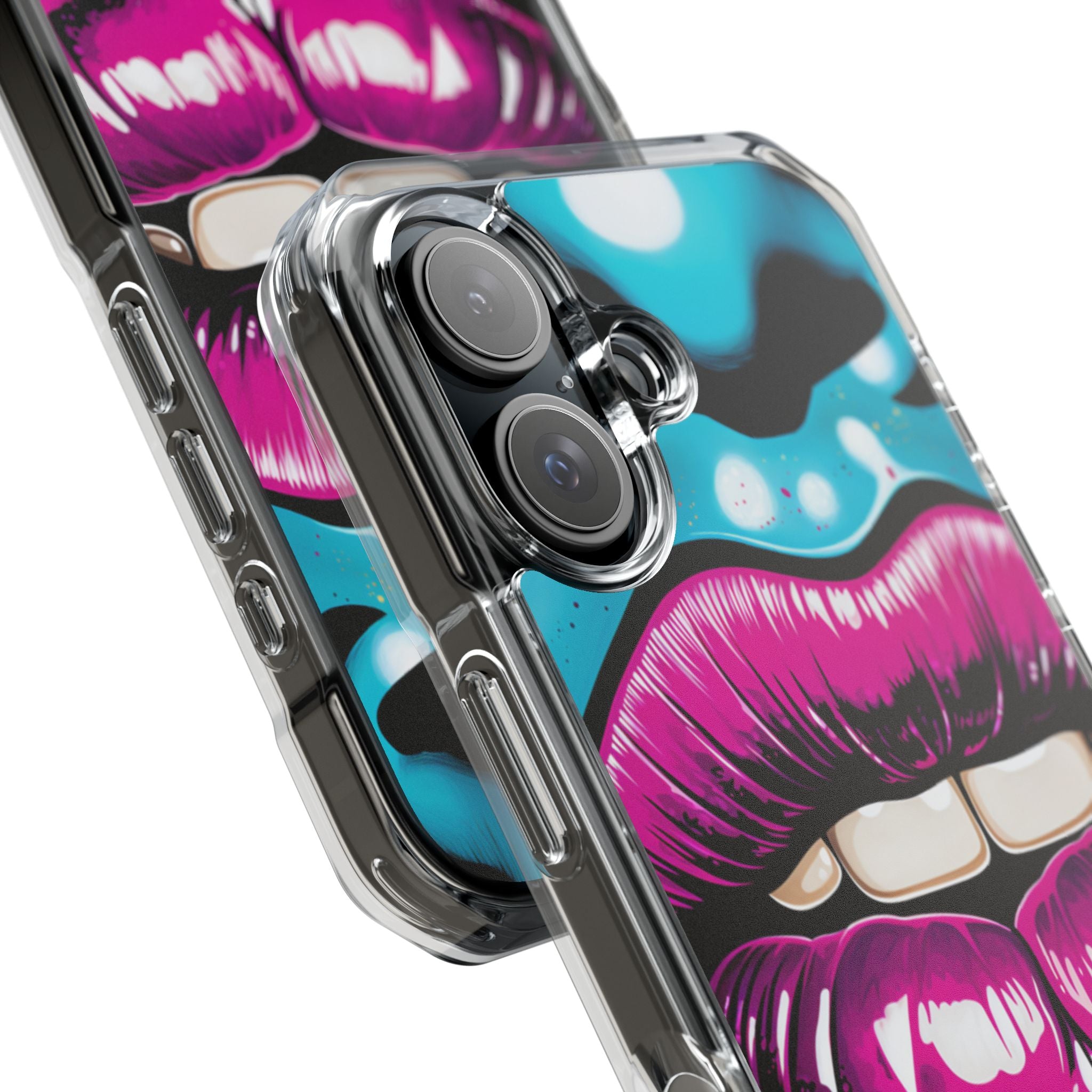 Vivid Lips Contrast iPhone Case - Impact